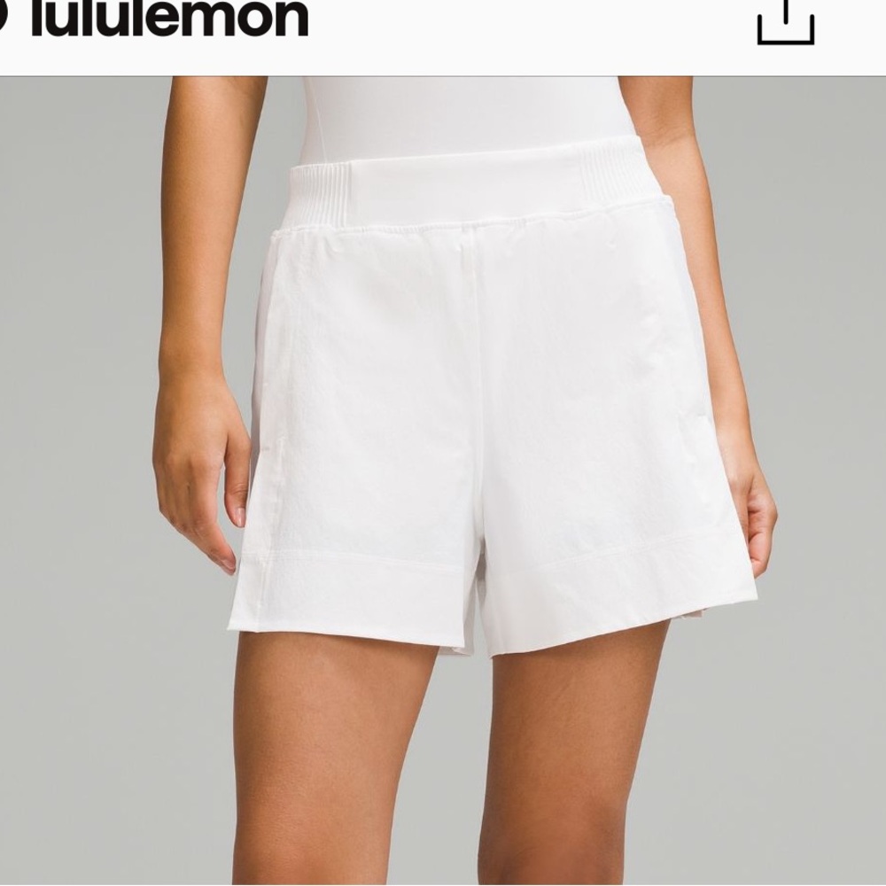 lululemon Stretch Woven Relaxed Fit High Rise Short